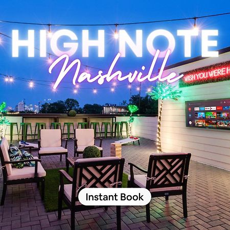 New High Note Rooftop Views 10 Beds Near Dt Villa Nashville Exterior foto