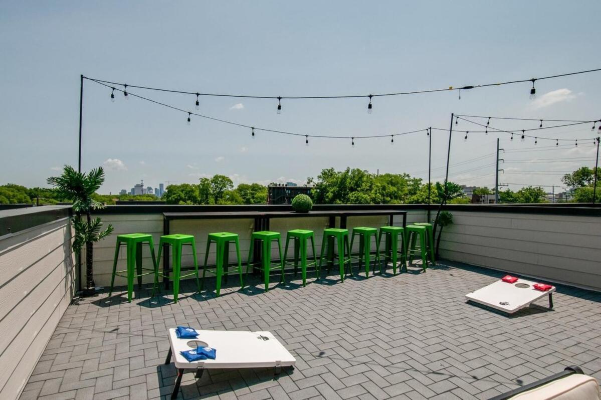 New High Note Rooftop Views 10 Beds Near Dt Villa Nashville Exterior foto